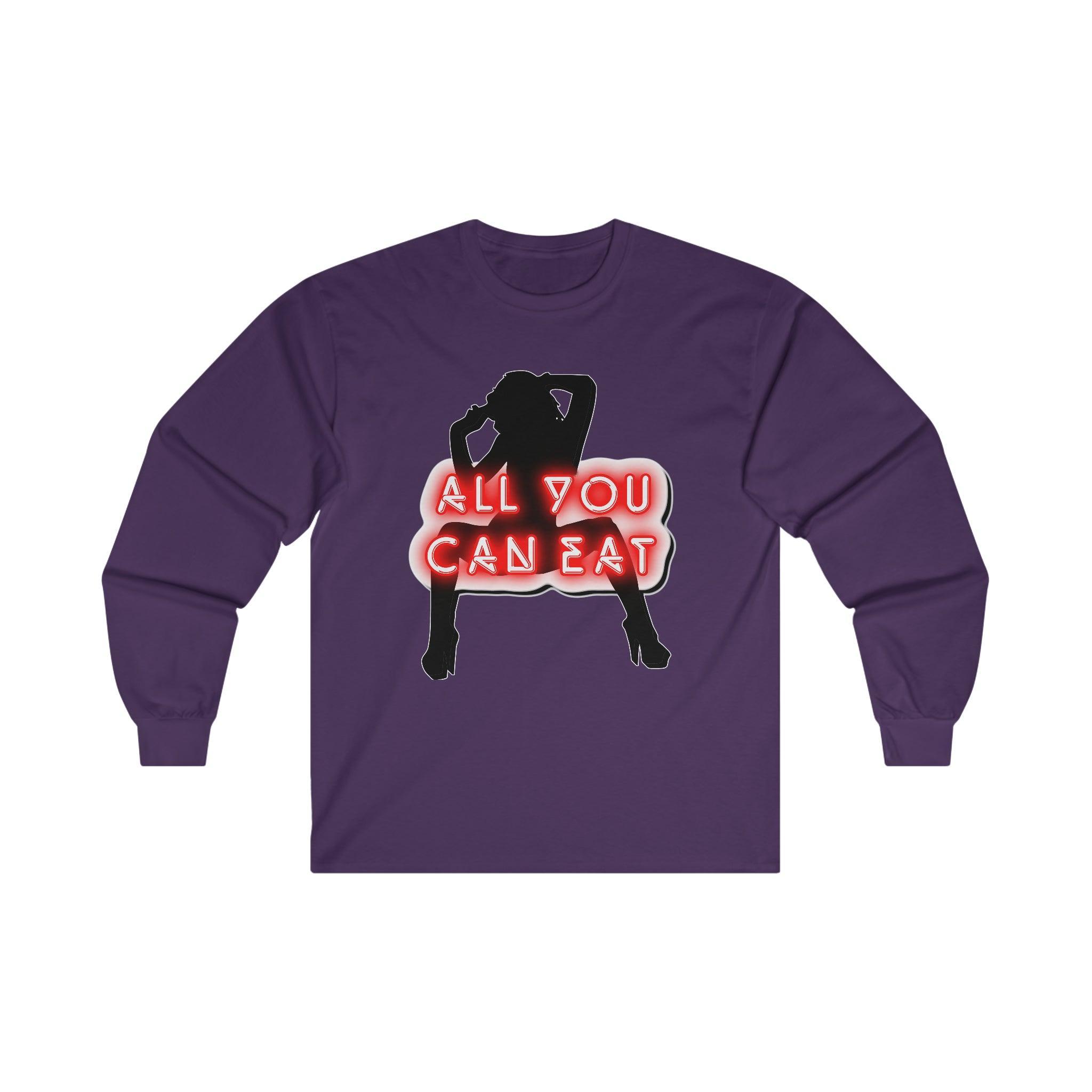 All You Can Eat - Long-Sleeve Tee - Witty Twisters Fashions