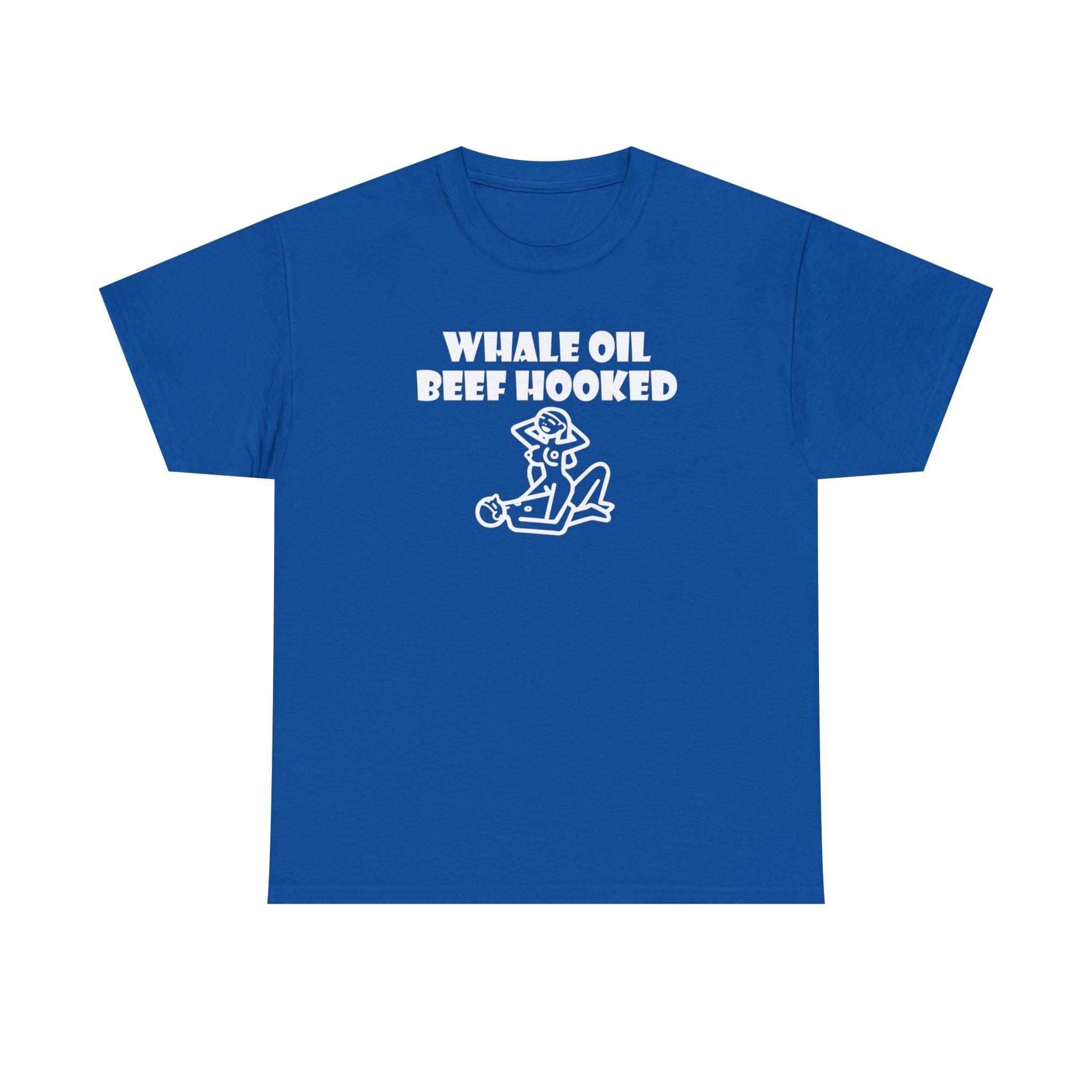 Whale Oil Beef Hooked - T-Shirt - Witty Twisters Fashions