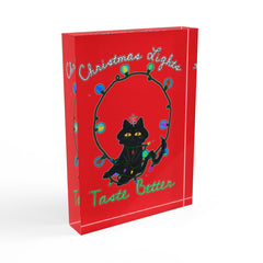 Christmas Lights Taste Better - Photo Block - Witty Twisters Fashions