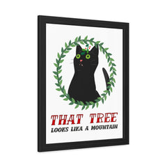 That Tree Looks Like A Mountain - Framed Poster - Witty Twisters Fashions