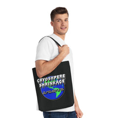 Cryosphere Shrinkage Is much worse than what happens to men - Woven Tote Bag - Witty Twisters Fashions
