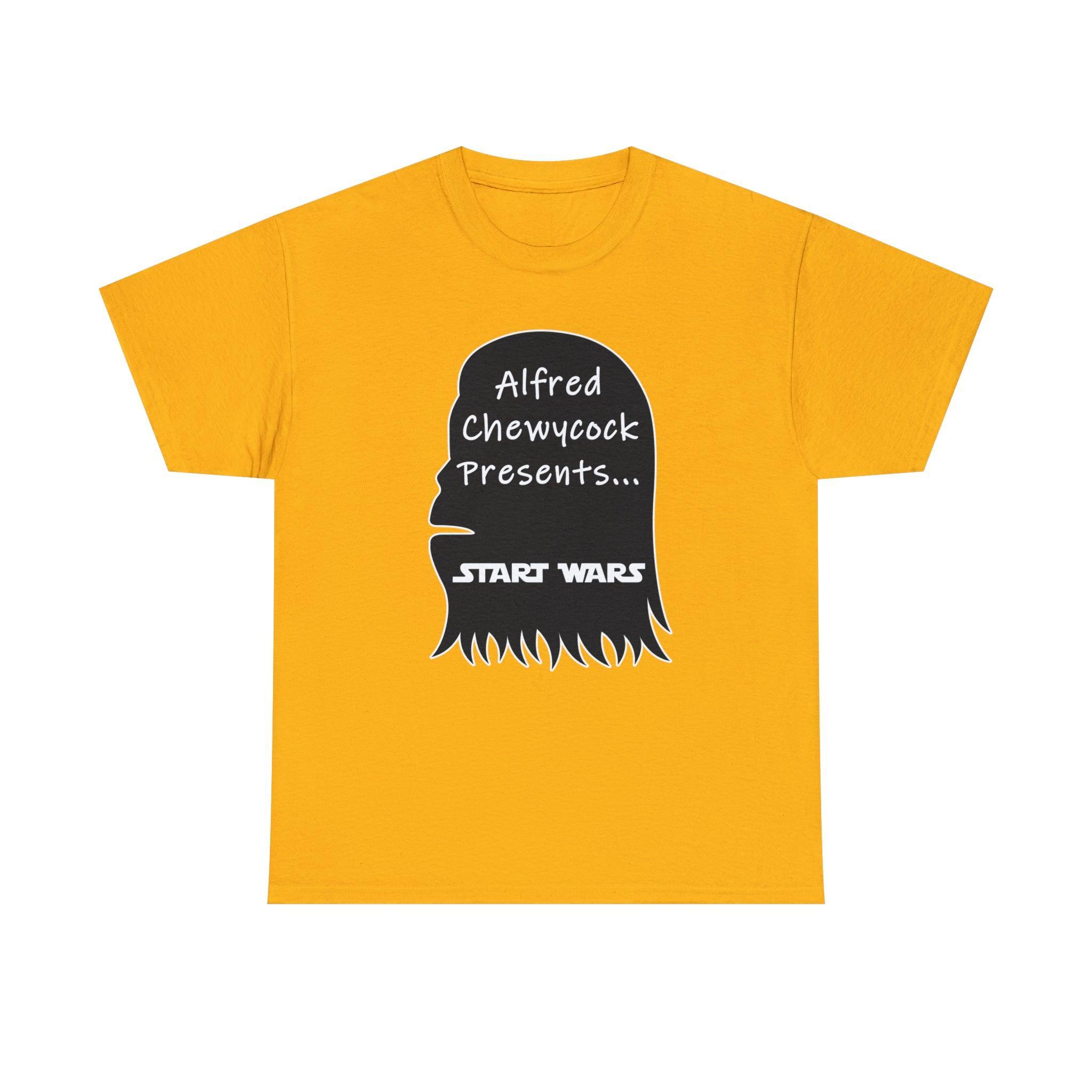 Alfred Chewycock Presents... Start Wars - T-Shirt - Witty Twisters Fashions