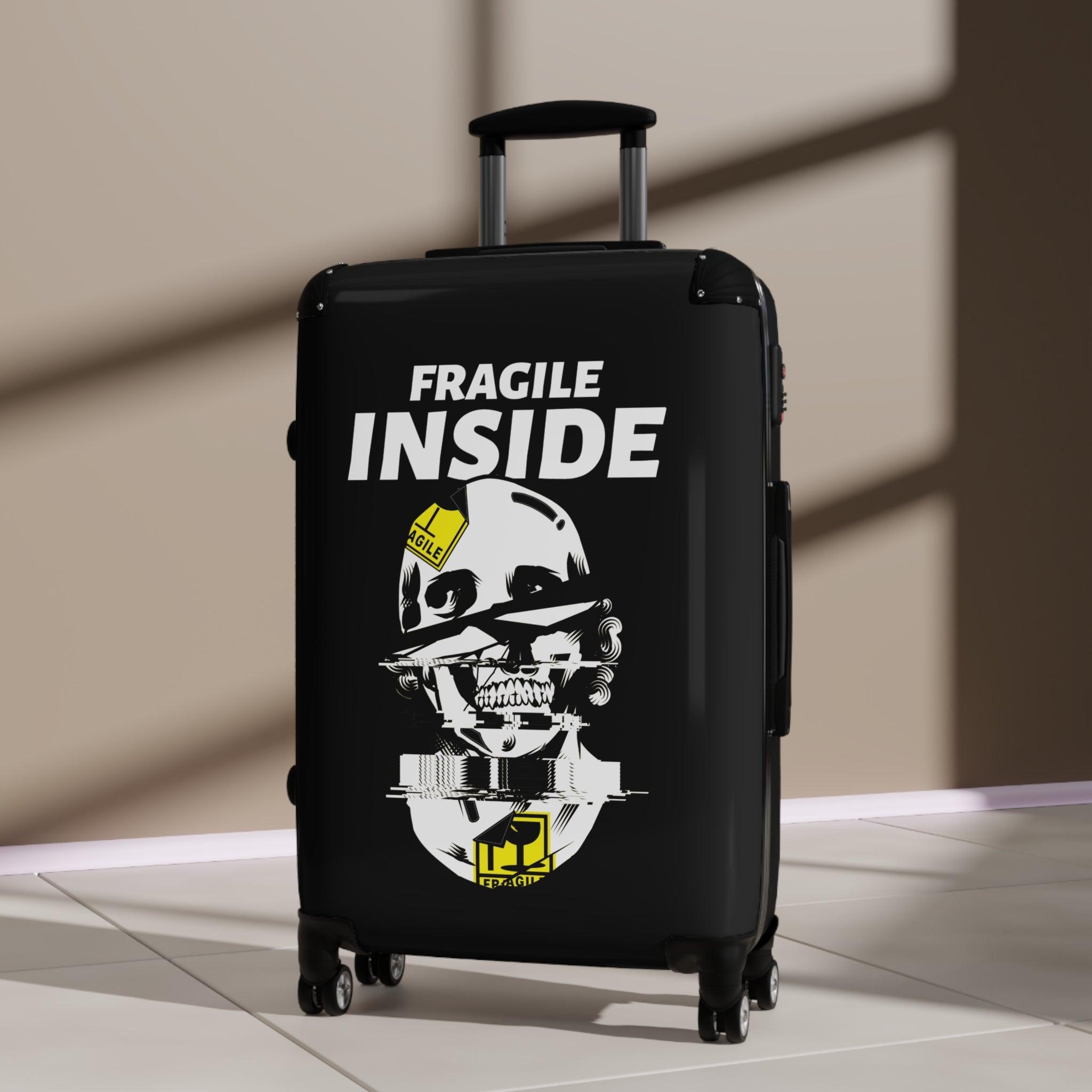 Fragile Inside - Suitcase - Witty Twisters Fashions
