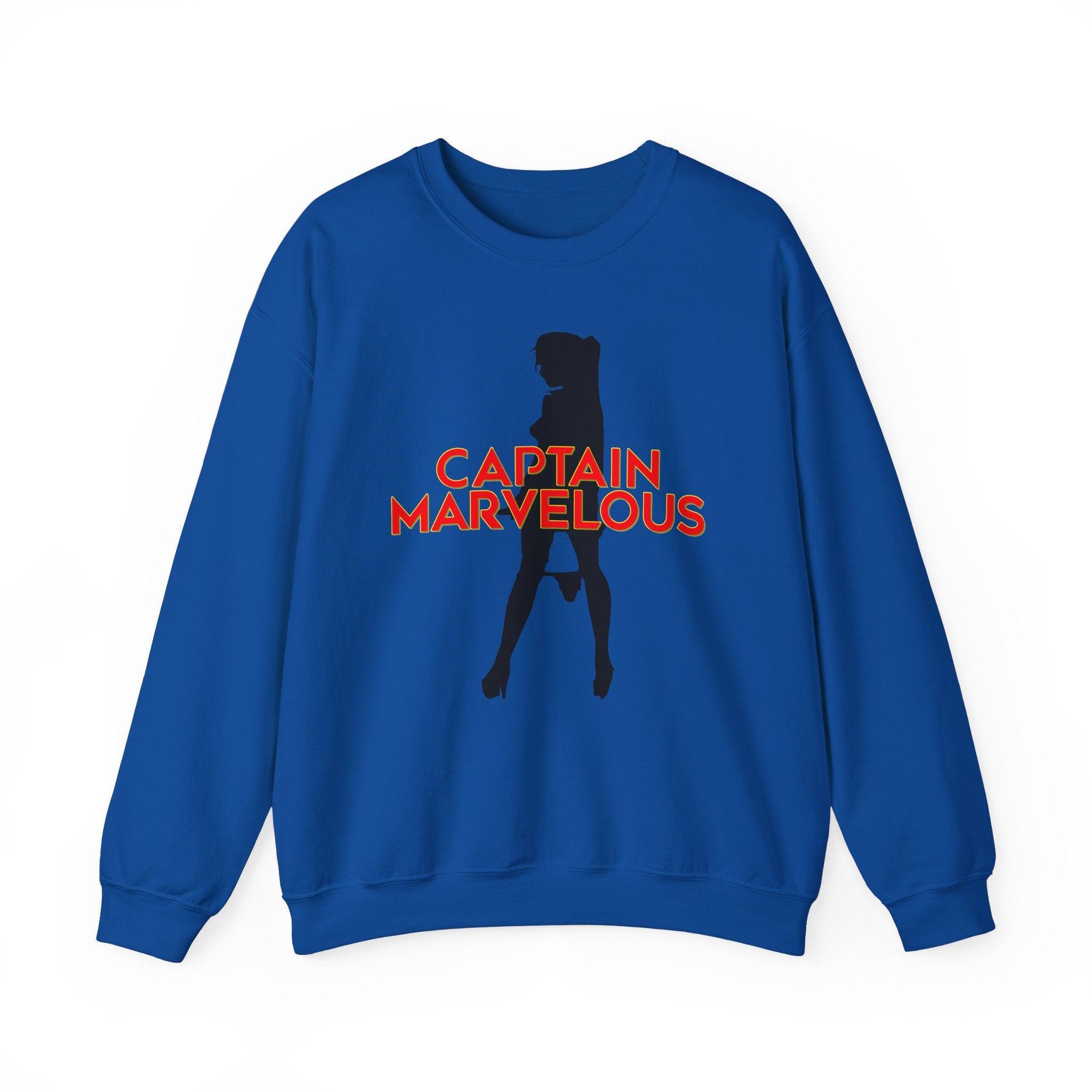 Captain Marvelous - Sweatshirt - Witty Twisters Fashions