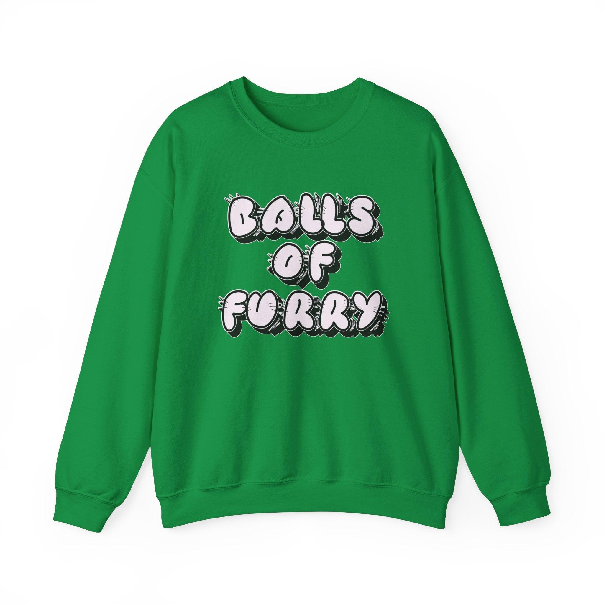 Balls Of Furry - Sweatshirt - Witty Twisters Fashions