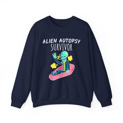 Alien Autopsy Survivor - Sweatshirt - Witty Twisters Fashions