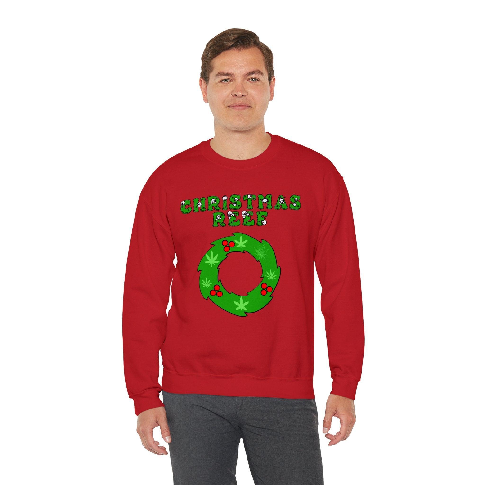 Christmas Reef - Sweatshirt - Witty Twisters Fashions
