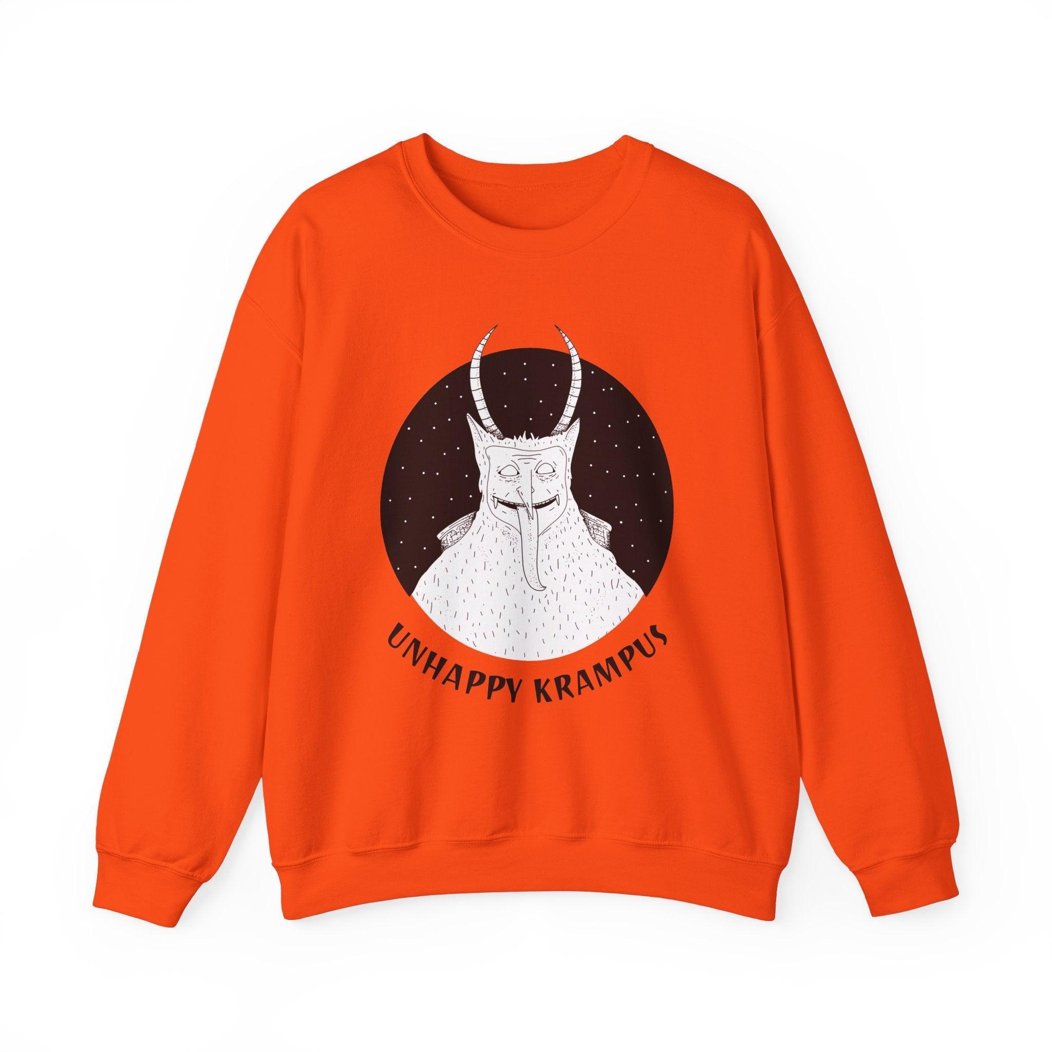Unhappy Krampus - Sweatshirt - Witty Twisters Fashions