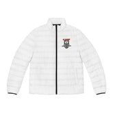 All Aboard! The Polar Bear Express - Men's Puffer Jacket - Witty Twisters Fashions