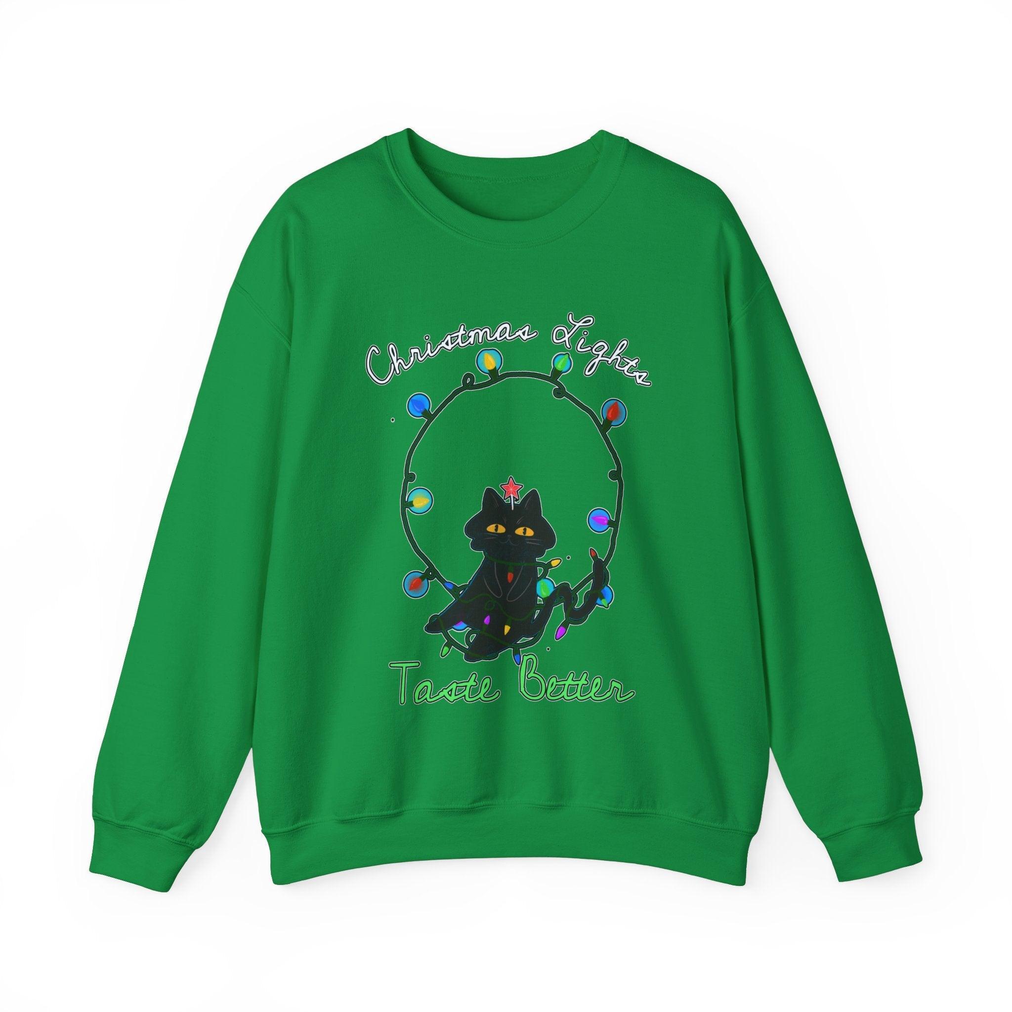 Christmas Lights Taste Better - Sweatshirt - Witty Twisters Fashions