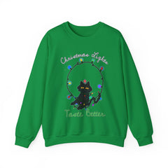 Christmas Lights Taste Better - Sweatshirt - Witty Twisters Fashions
