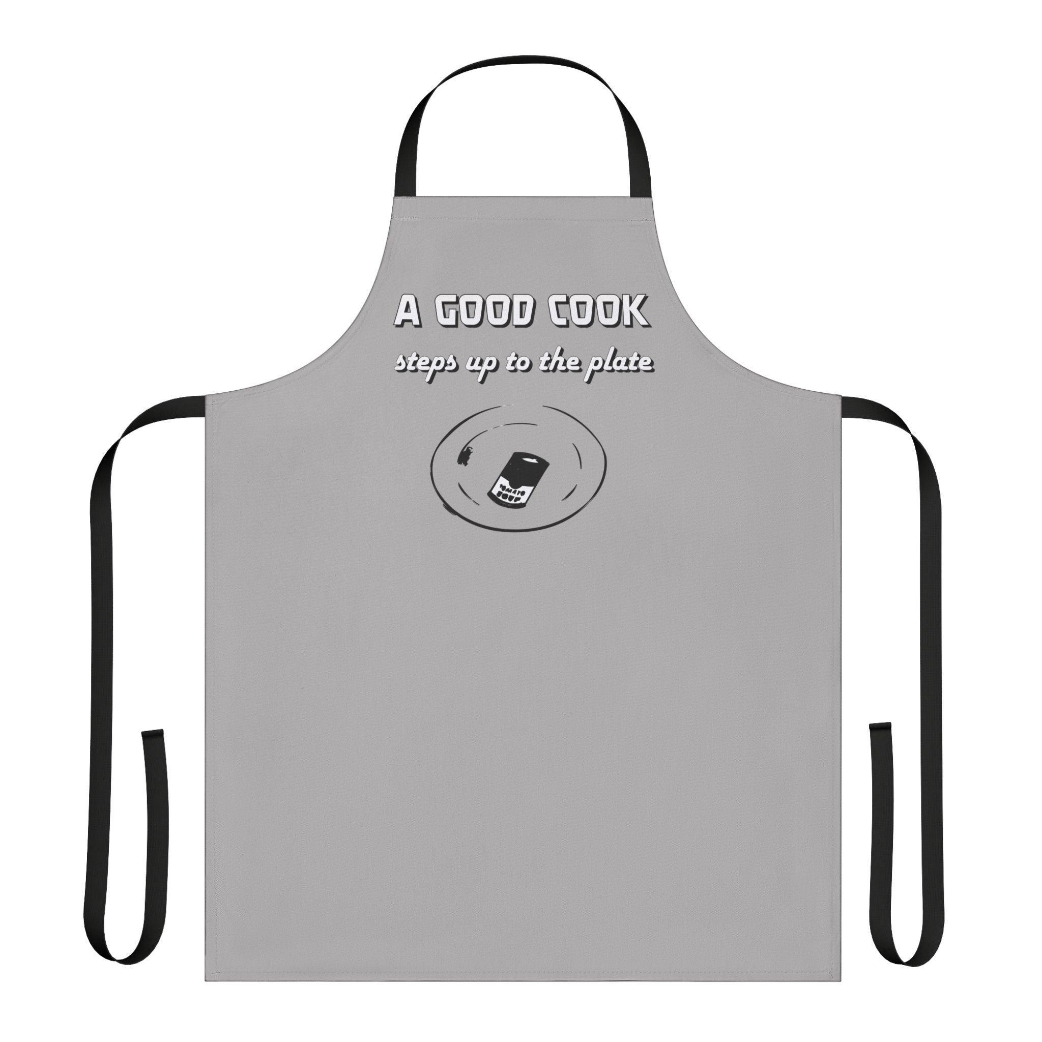 A good cook steps up to the plate - Cooking Apron - Witty Twisters Fashions
