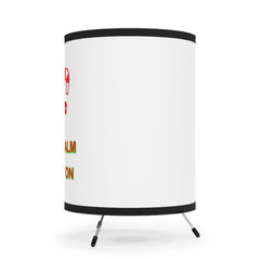 Keep Calm and Merry On - Retro Tripod Lamp - Witty Twisters Fashions