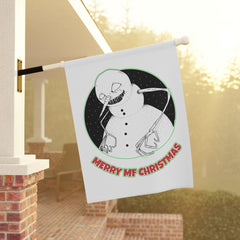 Merry MF Christmas - Garden and House Banner - Witty Twisters Fashions