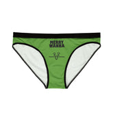 Merry Wanna and Holy Crap - Christmas Stoner Panties - Witty Twisters Fashions