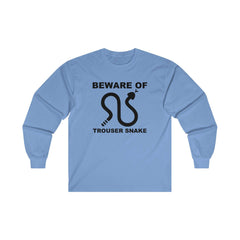 Beware Of Trouser Snake - Long-Sleeve Tee - Witty Twisters Fashions