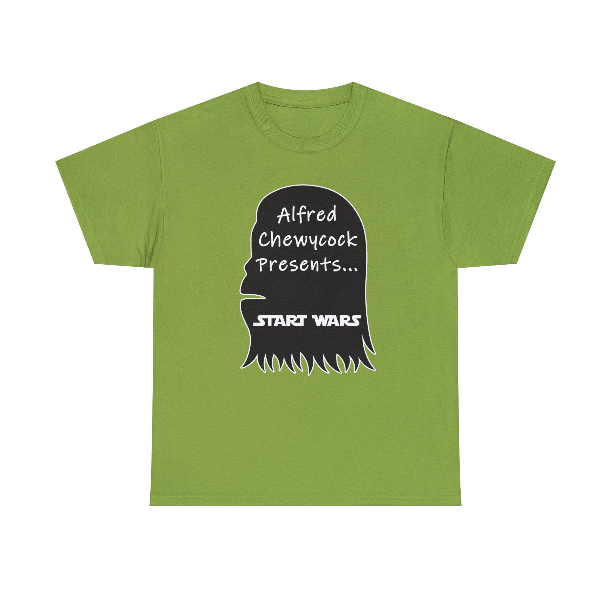 Alfred Chewycock Presents... Start Wars - T-Shirt - Witty Twisters Fashions