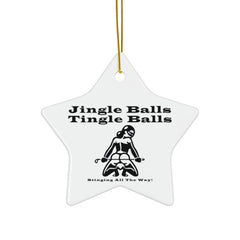 Jingle Balls ... Stinging All The Way - Ceramic Ornaments - Witty Twisters Fashions