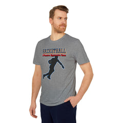 Basketball A Passive Aggressive Game - adidas® Unisex Sport T-shirt - Witty Twisters Fashions