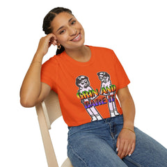 Grin And Bare It - Softstyle T-Shirt - Witty Twisters Fashions