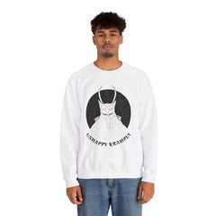 Unhappy Krampus - Sweatshirt - Witty Twisters Fashions