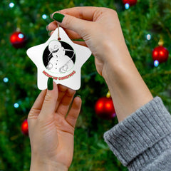 Merry MF Christmas - Ceramic Ornaments - Witty Twisters Fashions
