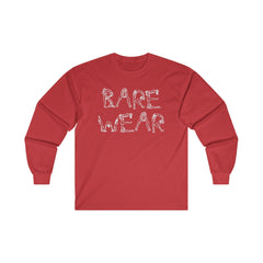 Bare Wear Letters Are Nude Women - Long-Sleeve Tee - Witty Twisters Fashions