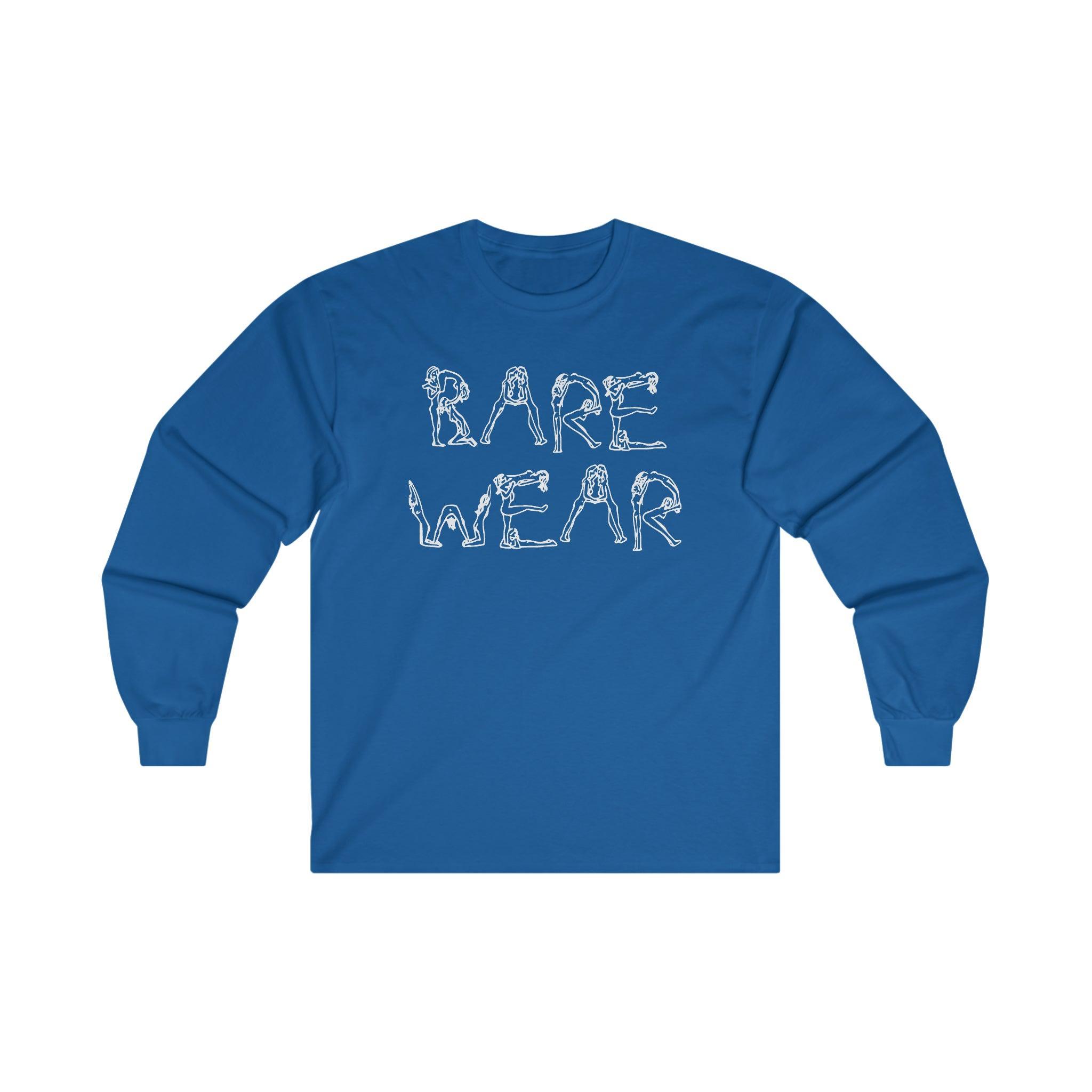 Bare Wear Letters Are Nude Women - Long-Sleeve Tee - Witty Twisters Fashions