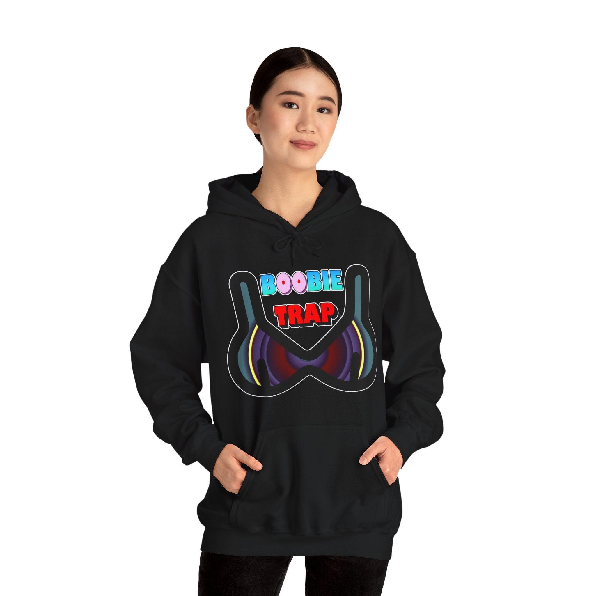 Boobie Trap - Hoodie - Witty Twisters Fashions