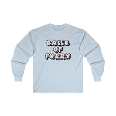 Balls Of Furry - Long-Sleeve Tee - Witty Twisters Fashions