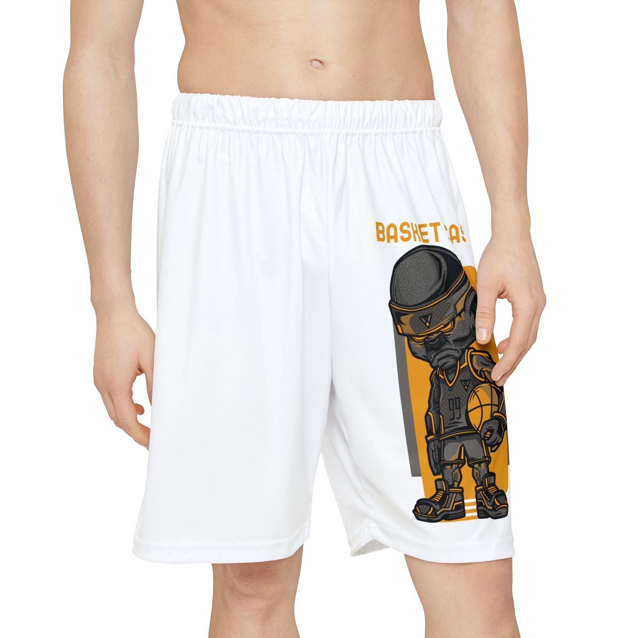 Basket Case - Men’s Sports Shorts - Witty Twisters Fashions