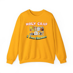 Holy Crap I Love Christmas - Sweatshirt - Witty Twisters Fashions