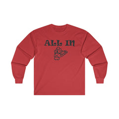 All In - Long-Sleeve Tee - Witty Twisters Fashions