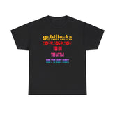 Goldilocks and the three breasts Too big Too little and I'm just right - T-Shirt - Witty Twisters Fashions