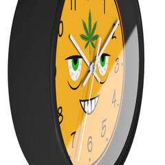 High All The Time - Wall Clock - Witty Twisters Fashions