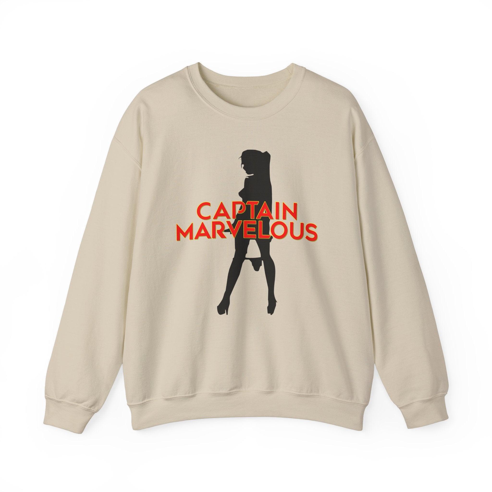 Captain Marvelous - Sweatshirt - Witty Twisters Fashions
