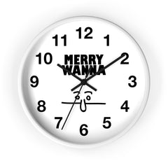 Merry Wanna - Wall Clock - Witty Twisters Fashions