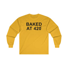 Baked At 420 - Long-Sleeve Tee - Witty Twisters Fashions