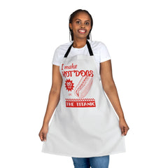 I make hot dogs go down like the Titanic - Cooking Apron - Witty Twisters Fashions