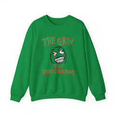 The Grin That Stole Christmas - Sweatshirt - Witty Twisters Fashions