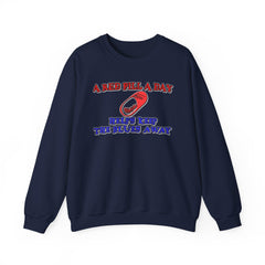 A red pill a day helps keep the blues away - Sweatshirt - Witty Twisters Fashions