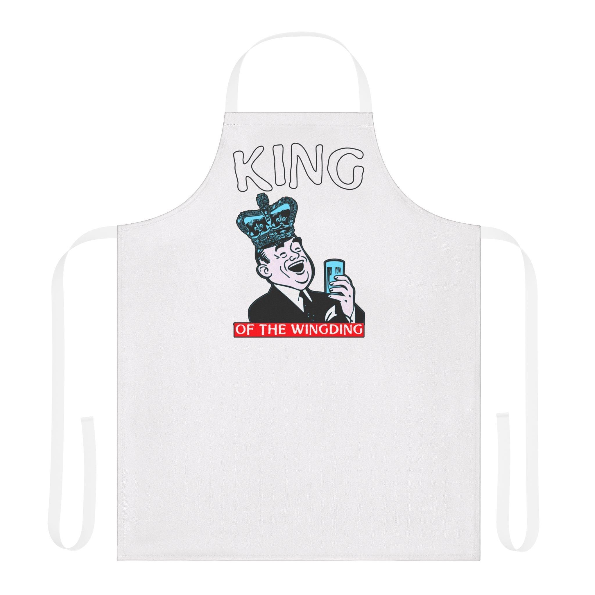 King of the Wingding - Cooking Apron - Witty Twisters Fashions