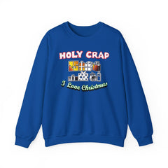 Holy Crap I Love Christmas - Sweatshirt - Witty Twisters Fashions
