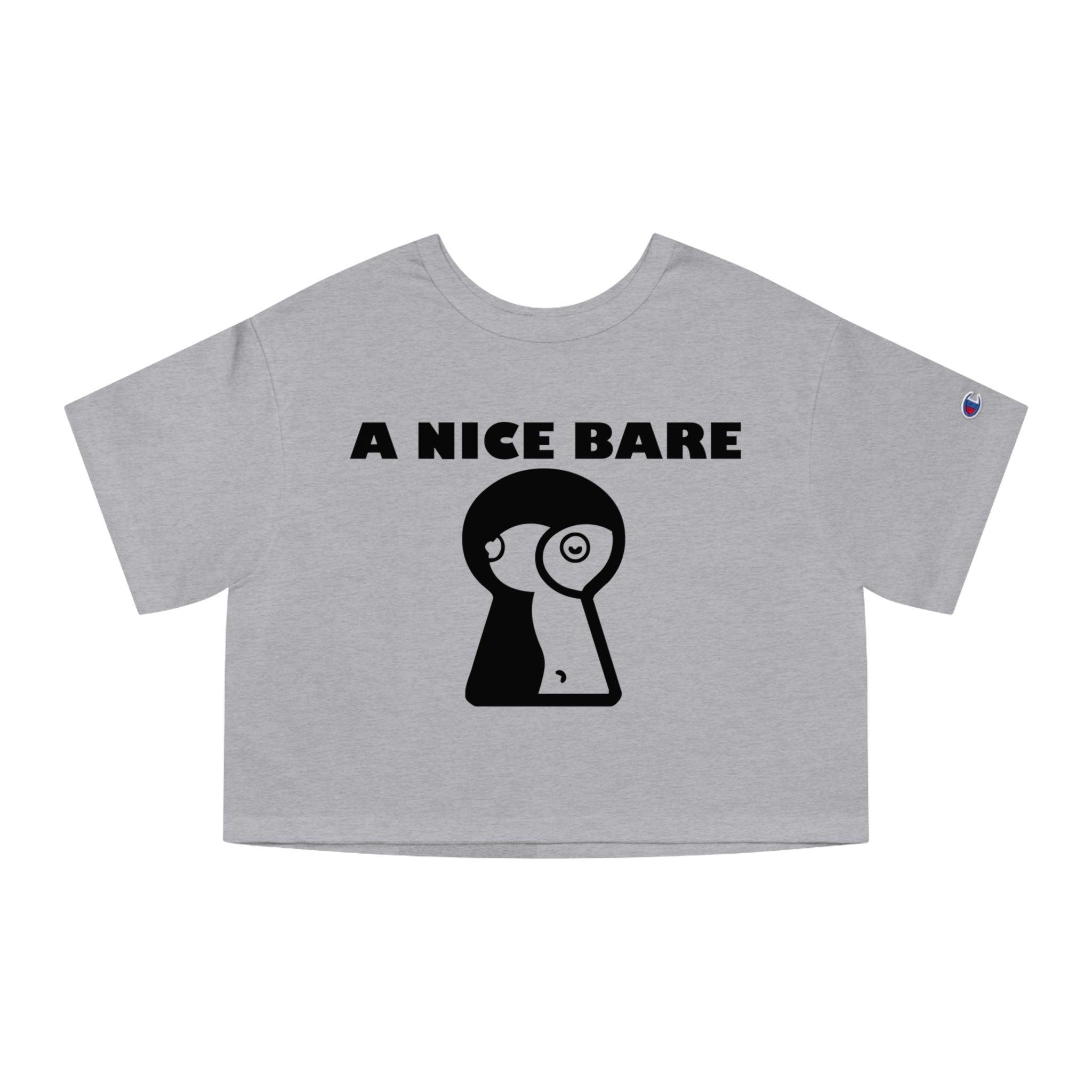 A Nice Bare - Women's Crop Top - Witty Twisters Fashions