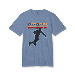 Basketball A Passive Aggressive Game - adidas® Unisex Sport T-shirt - Witty Twisters Fashions
