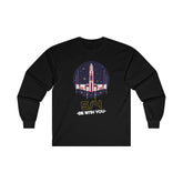 5/4 be with you - Star Wars Day - Long-Sleeve Tee - Witty Twisters Fashions