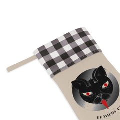 Krampus Cat - Christmas Stocking - Witty Twisters Fashions