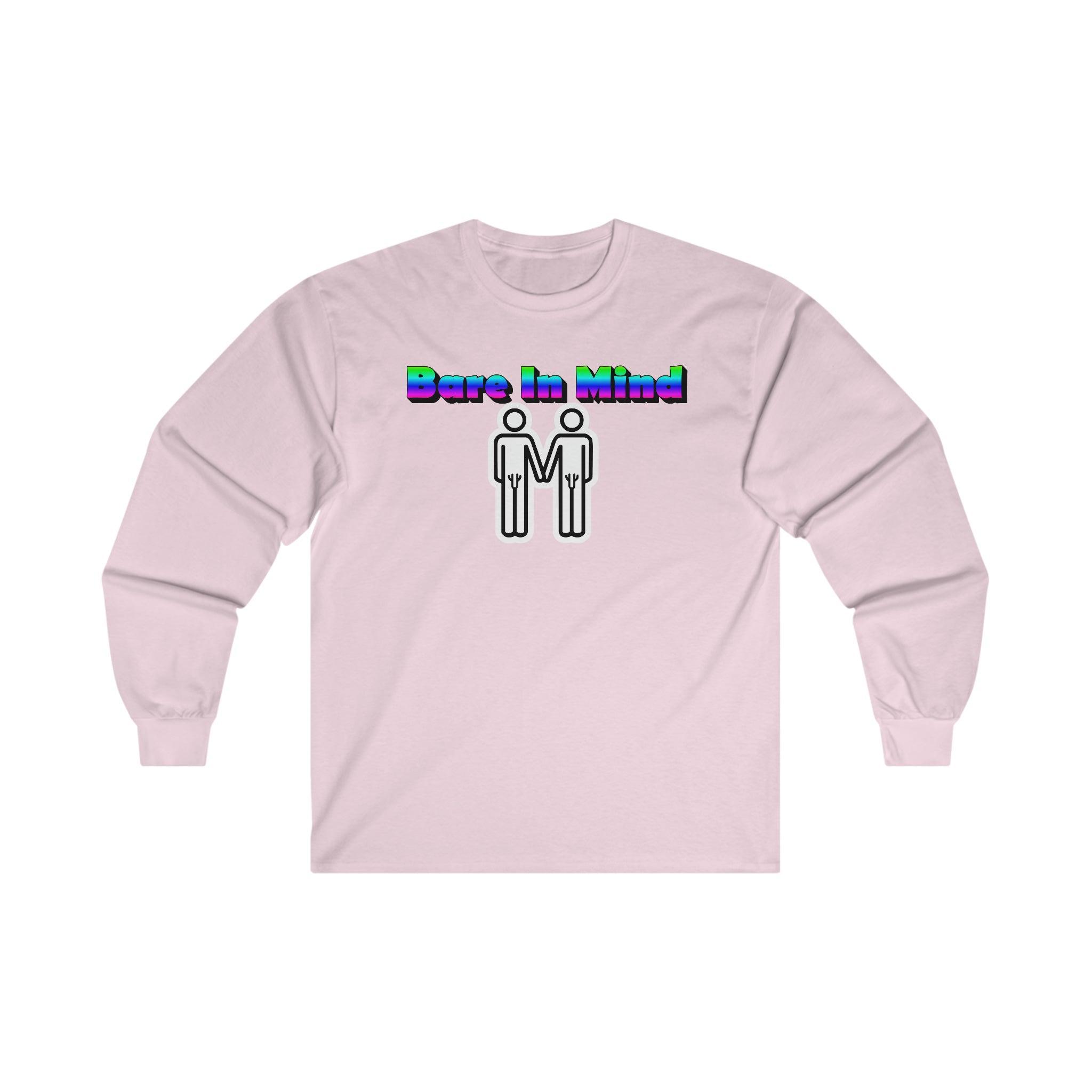Bare In Mind Same-Sex Men - Long-Sleeve Tee - Witty Twisters Fashions