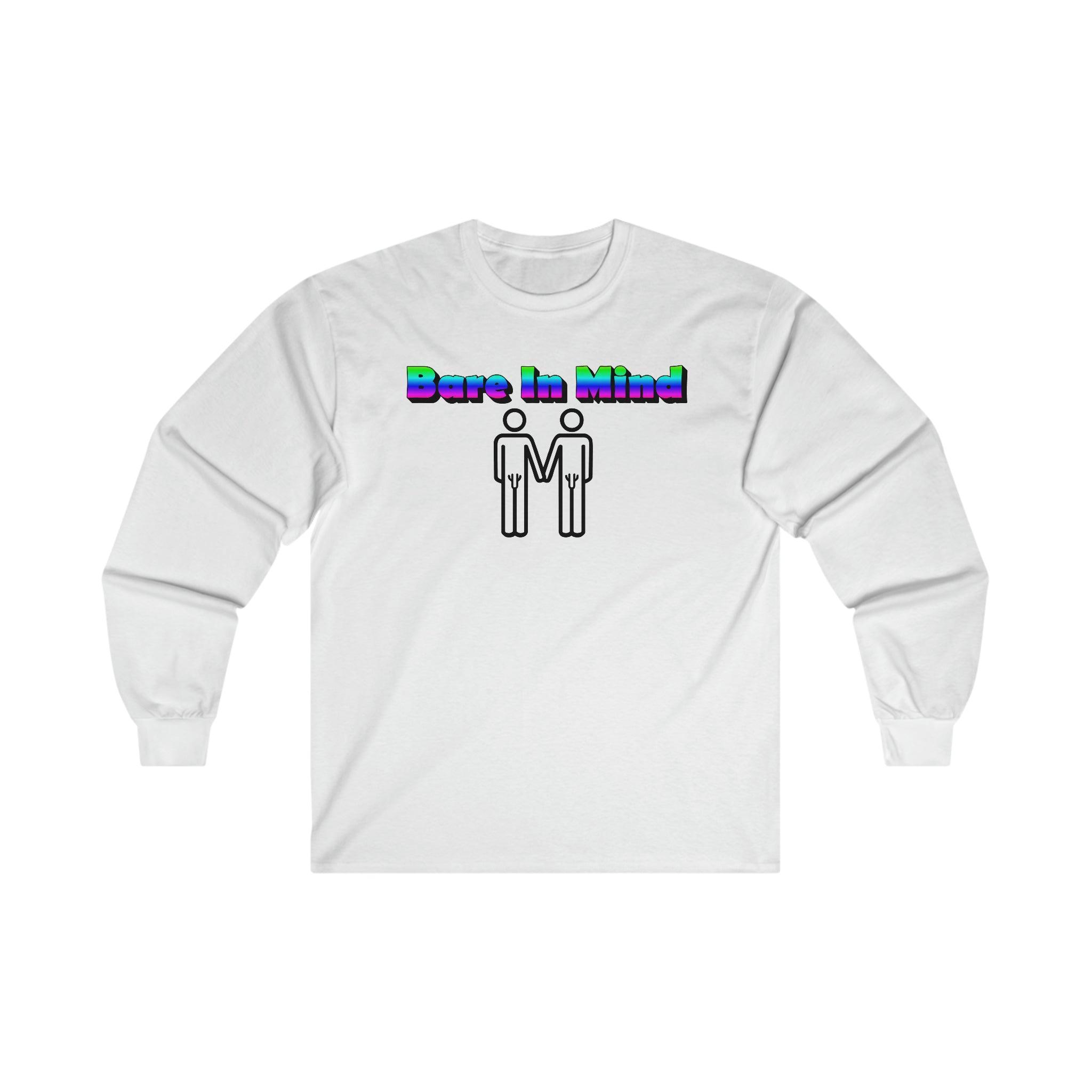 Bare In Mind Same-Sex Men - Long-Sleeve Tee - Witty Twisters Fashions