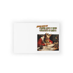 You're going on Satan's List - Greeting Cards - Witty Twisters Fashions